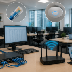 Wi-Fi или проводная сеть для офиса