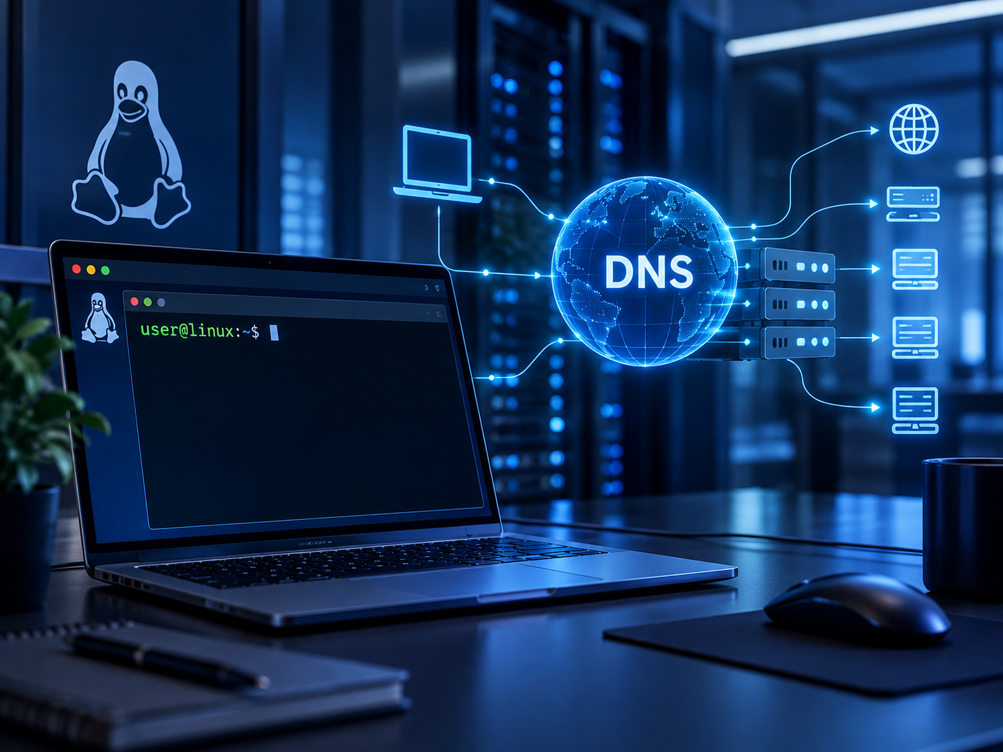DNS-команды Linux — шпаргалка по проверке и настройке DNS