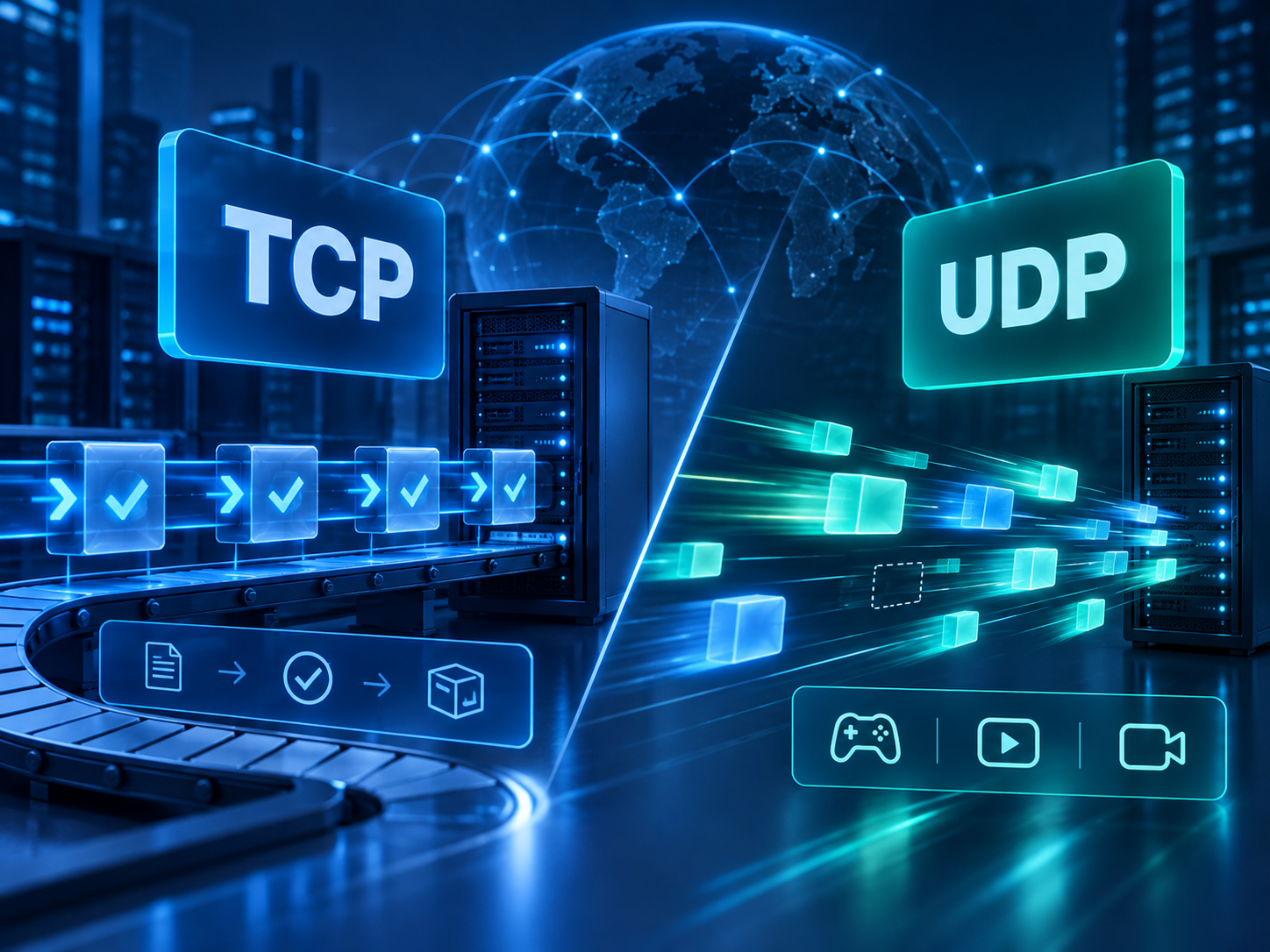TCP против UDP — в чем разница и какой протокол быстрее